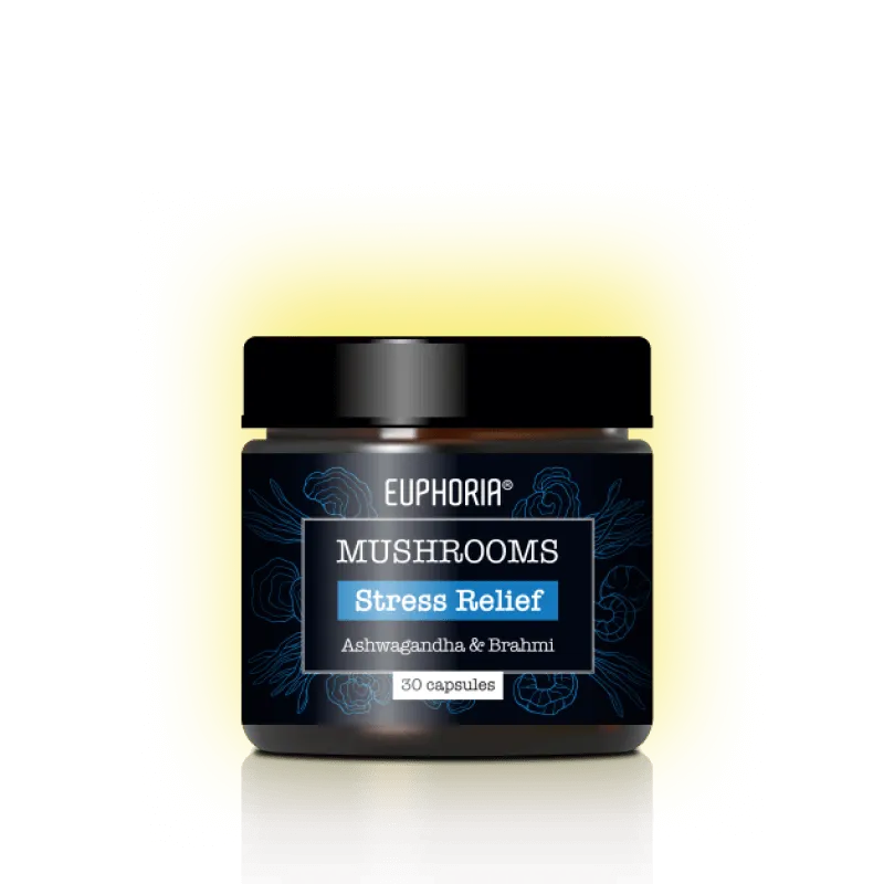 Euphoria Mushrooms Stress Relief Blend 30 Kapseln