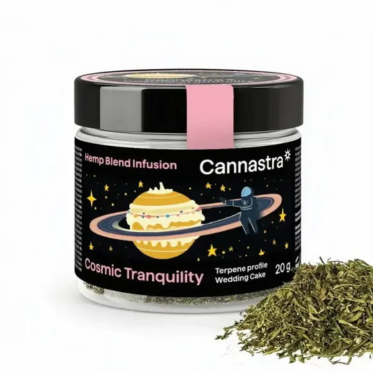 Hanfmischung – Cosmic Tranquility "Wedding Cake" (20g)