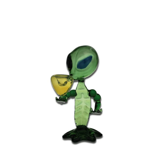 Handpfeife Glas Alien