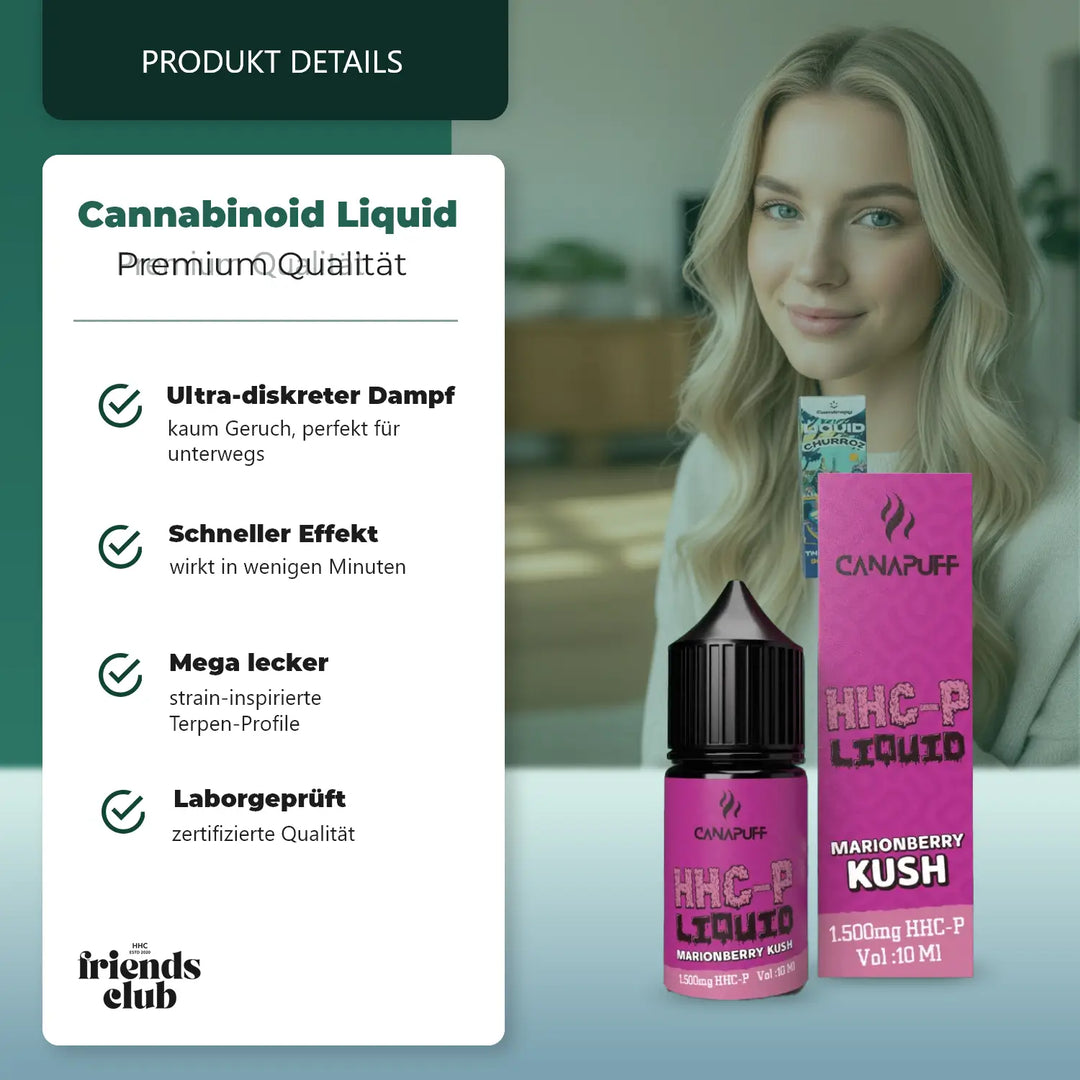 Liquid Marionberry Kush 1.500mg HHCFriends