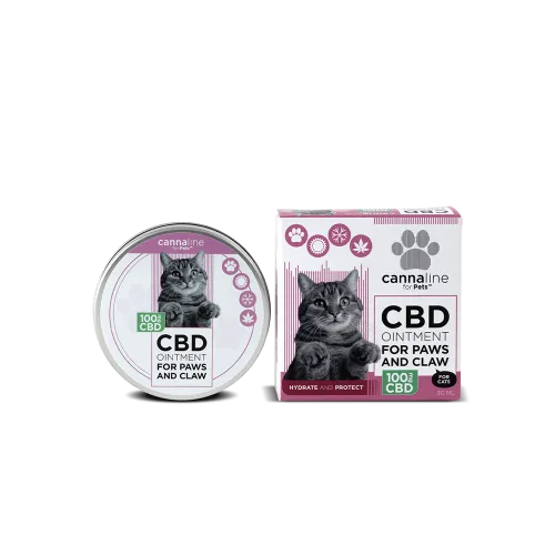 Cannaline CBD-Salbe für Katzenpfoten 30ml