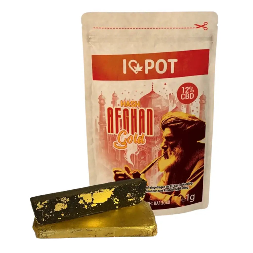 I Love Pot CBD Afghan Gold Hash 1g
