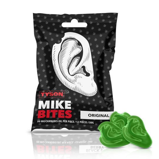 Tyson 2.0 Mike's Bites Cannabis Gummies 12Stk