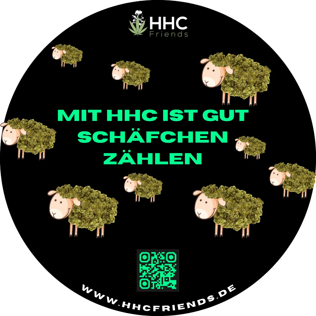 Aufkleber "Schäfchen zählen"