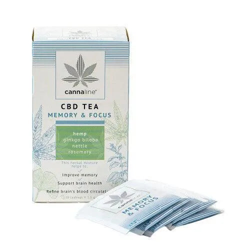 Cannaline CBD-Tee – ERINNERUNG & FOKUS